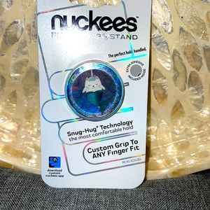 NEW Nuckees Phone Grip & Stand. Catmermacorn. 🙂💙
